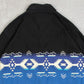 MEN'S VINTAGE 1990S NAVAJO PATTERNED WESTERN SHIRT - LARGE