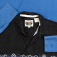 MEN'S VINTAGE 1990S NAVAJO PATTERNED WESTERN SHIRT - LARGE