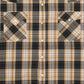 MEN'S VINTAGE 1990S CHECKED WESTERN SHORT SLEEVE SHIRT - XX-LARGE