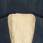 MEN'S VINTAGE 1980S SHERPA LINED DENIM GILET VEST JACKET - MEDIUM