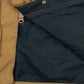 MEN'S VINTAGE WOOLRICH HOODED FULL ZIP UTILITY PARKA JACKET - MEDIUM
