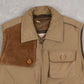 MEN'S VINTAGE 1990S PADDED GILET VEST JACKET - SMALL
