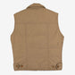 MEN'S VINTAGE 1990S PADDED GILET VEST JACKET - SMALL