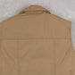 MEN'S VINTAGE 1990S PADDED GILET VEST JACKET - SMALL