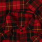 MEN'S VINTAGE CHECKED WOOL STYLE SHIRT JACKET - LARGE