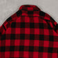 MEN'S VINTAGE 1980S SHIRT JACKET - LARGE