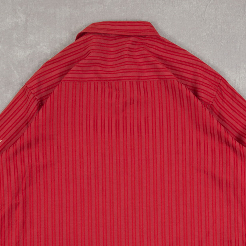 MEN'S VINTAGE STRIPED WESTERN SHIRT - XX-LARGE