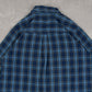 MEN'S VINTAGE CHAPS CHECKED LONG SLEEVE SHIRT LARGE