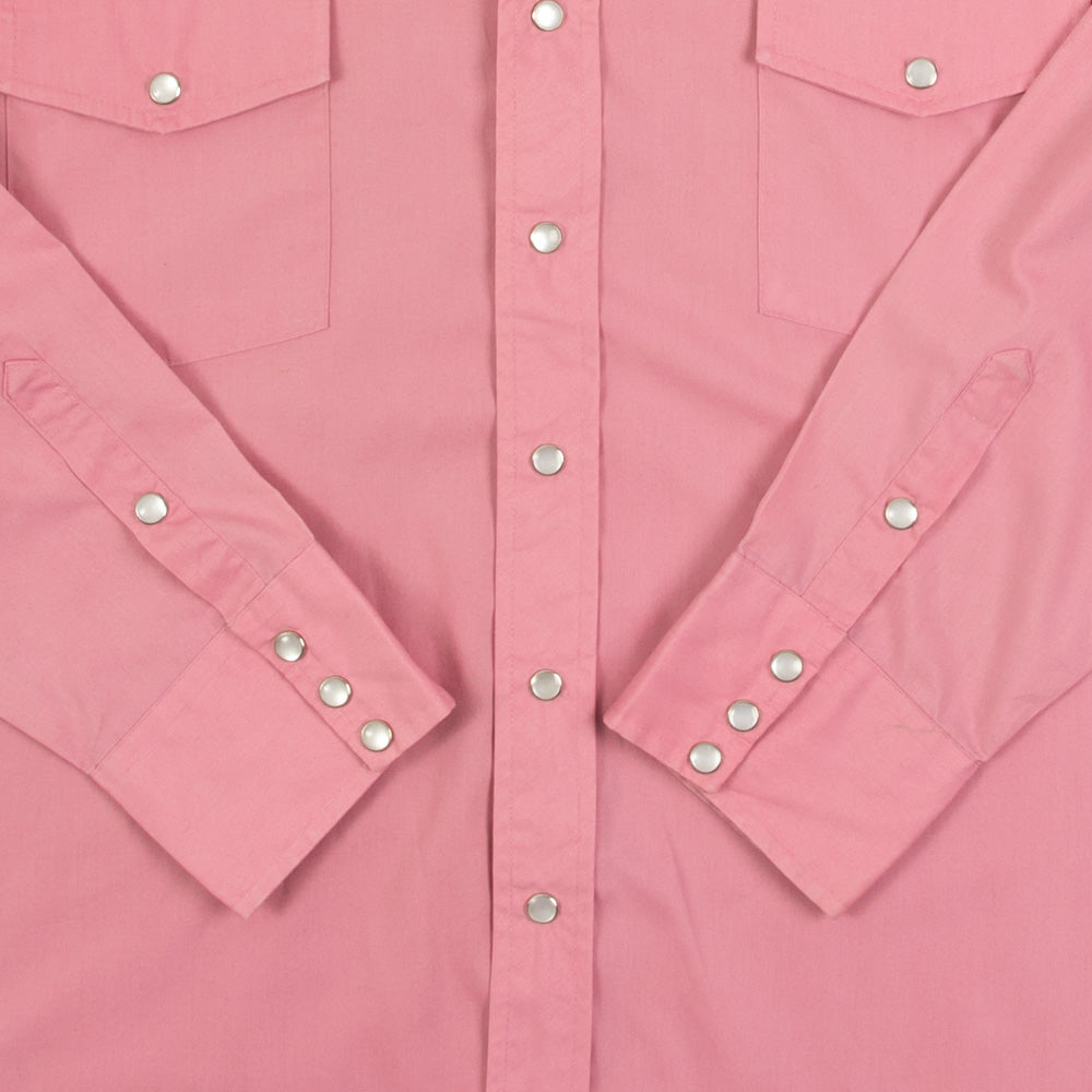 MEN'S VINTAGE 1990S WESTERN LONG SLEEVE SHIRT - LARGE