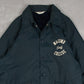 MEN'S VINTAGE MACOMB COLLEGE FLEECE LINED COACH JACKET - MEDIUM