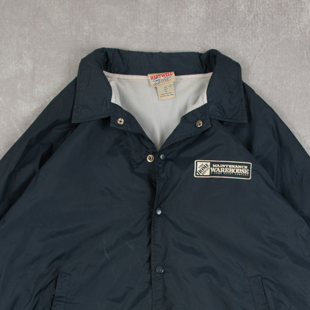 MEN'S VINTAGE MAINTENANCE WAREHOUSE COACH JACKET - X-LARGE