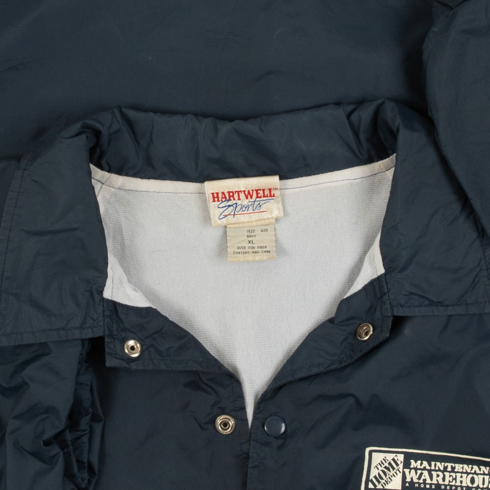 MEN'S VINTAGE MAINTENANCE WAREHOUSE COACH JACKET - X-LARGE