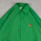 MEN'S VINTAGE 1990S EMBROIDERED COACH JACKET - LARGE