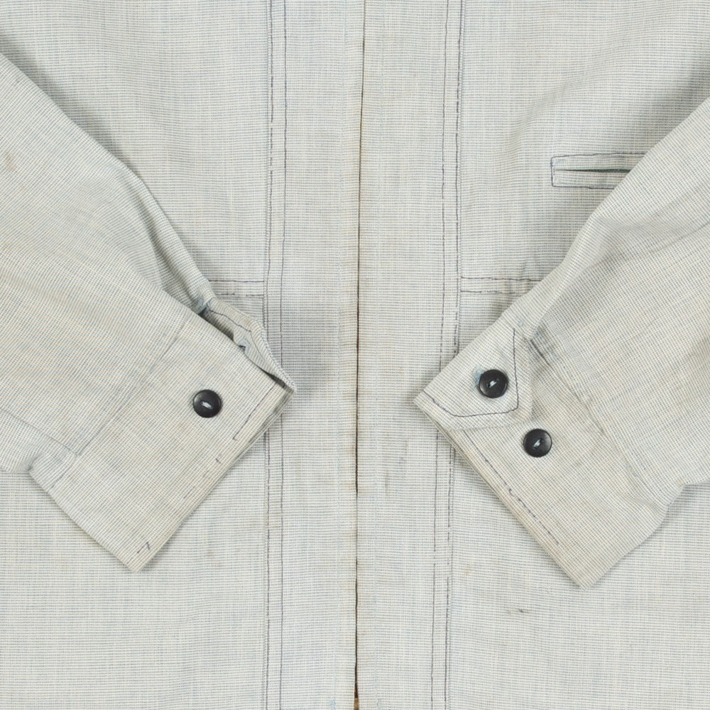 MEN'S VINTAGE 1980S FULL ZIP HARRINGTON JACKET - LARGE