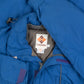 MEN'S VINTAGE 1990S COLUMBIA FULL ZIP PADDED HOODED JACKET - MEDIUM