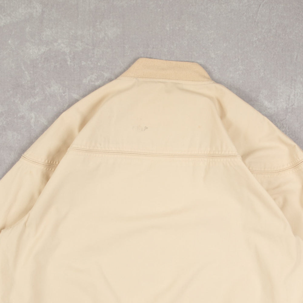 MEN'S VINTAGE 1990S FULL ZIP BOMBER JACKET - LARGE
