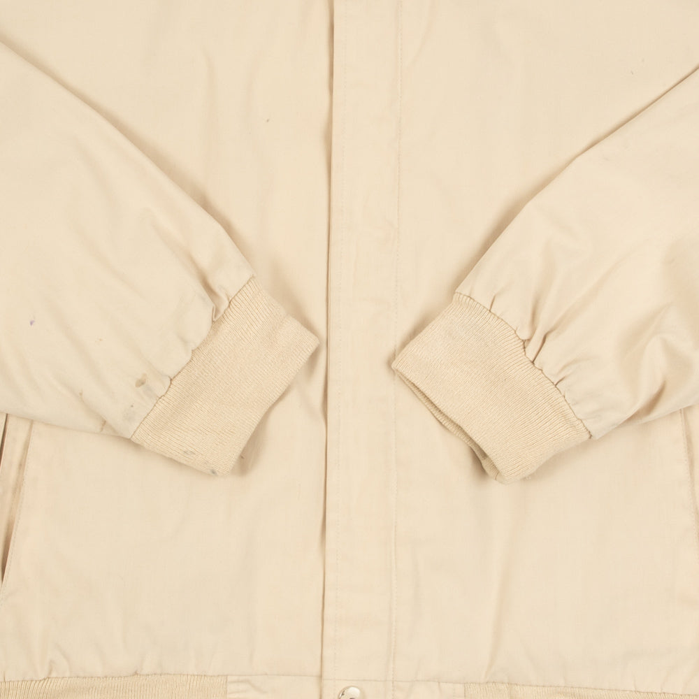 MEN'S VINTAGE 1990S FULL ZIP BOMBER JACKET - LARGE