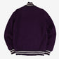 MEN'S VINTAGE 1990S WOOL VARISTY BOMBER JACKET - MEDIUM