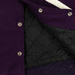 MEN'S VINTAGE 1990S WOOL VARISTY BOMBER JACKET - MEDIUM