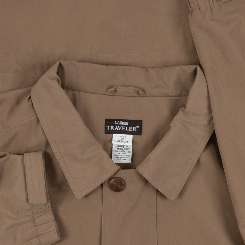 MEN'S VINTAGE L.L.BEAN FULL ZIP UTILITY JACKET - MEDIUM
