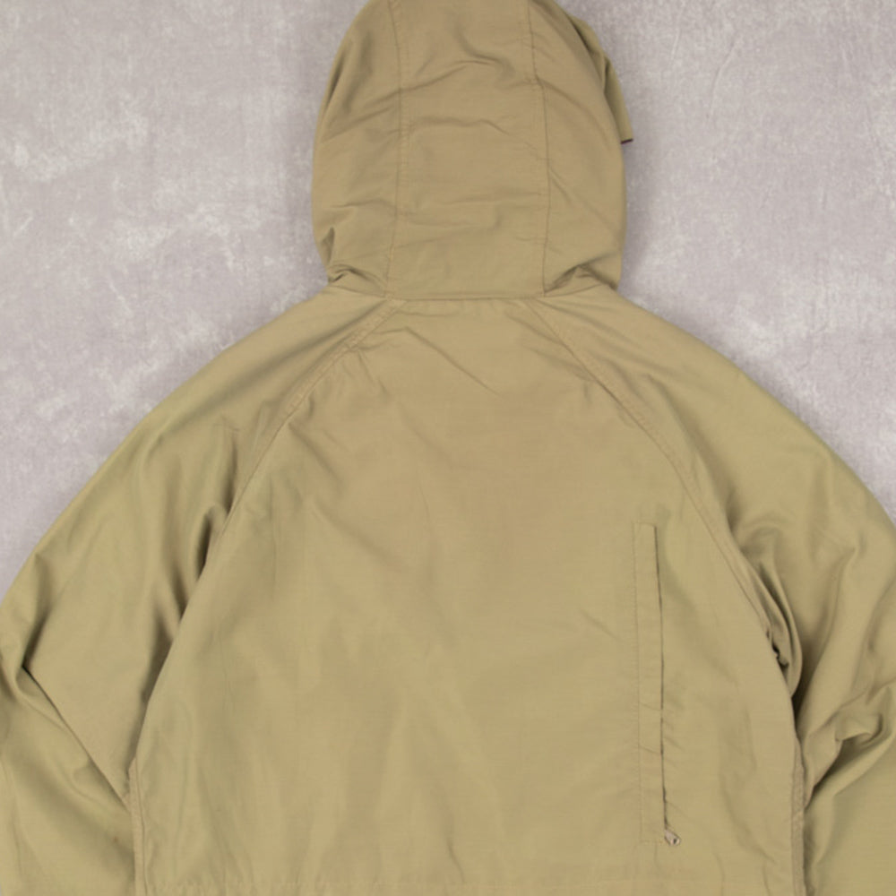 MEN'S VINTAGE 1990S FULL ZIP HOODED JACKET - SMALL