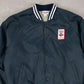 MEN'S VINTAGE 1990S PURPLE RIBBON BOMBER JACKET - X-LARGE