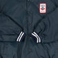 MEN'S VINTAGE 1990S PURPLE RIBBON BOMBER JACKET - X-LARGE
