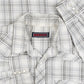 MEN'S VINTAGE CHECKED WESTERN SHIRT - X-LARGE