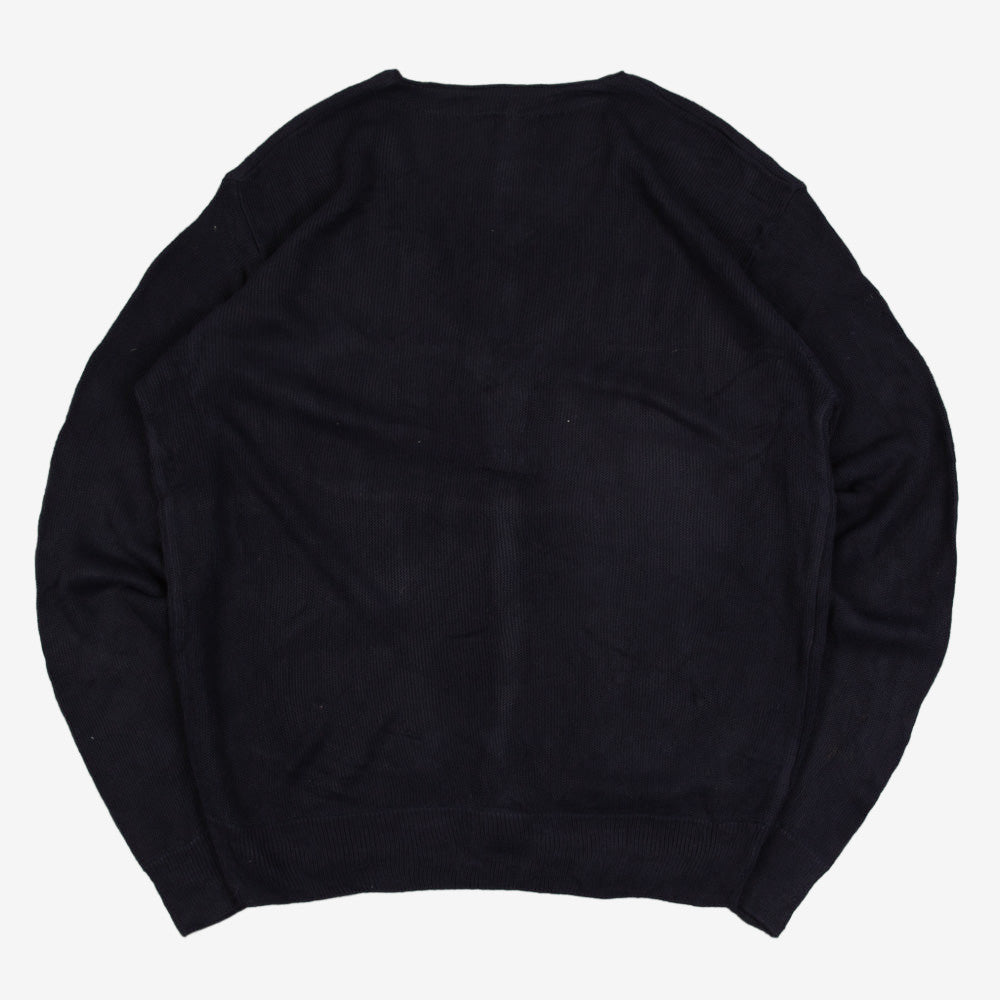 MEN'S VINTAGE 1990S DOCKERS KNITTED CARDIGAN - MEDIUM