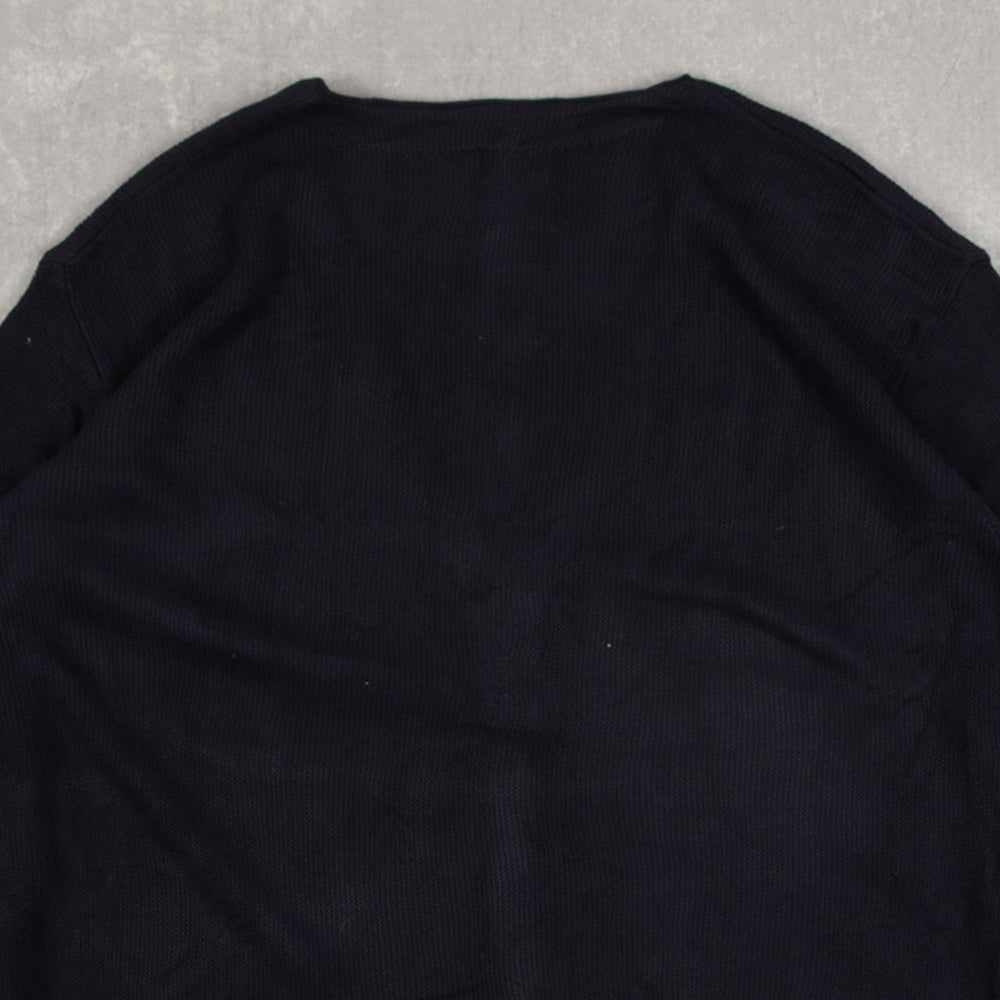 MEN'S VINTAGE 1990S DOCKERS KNITTED CARDIGAN - MEDIUM