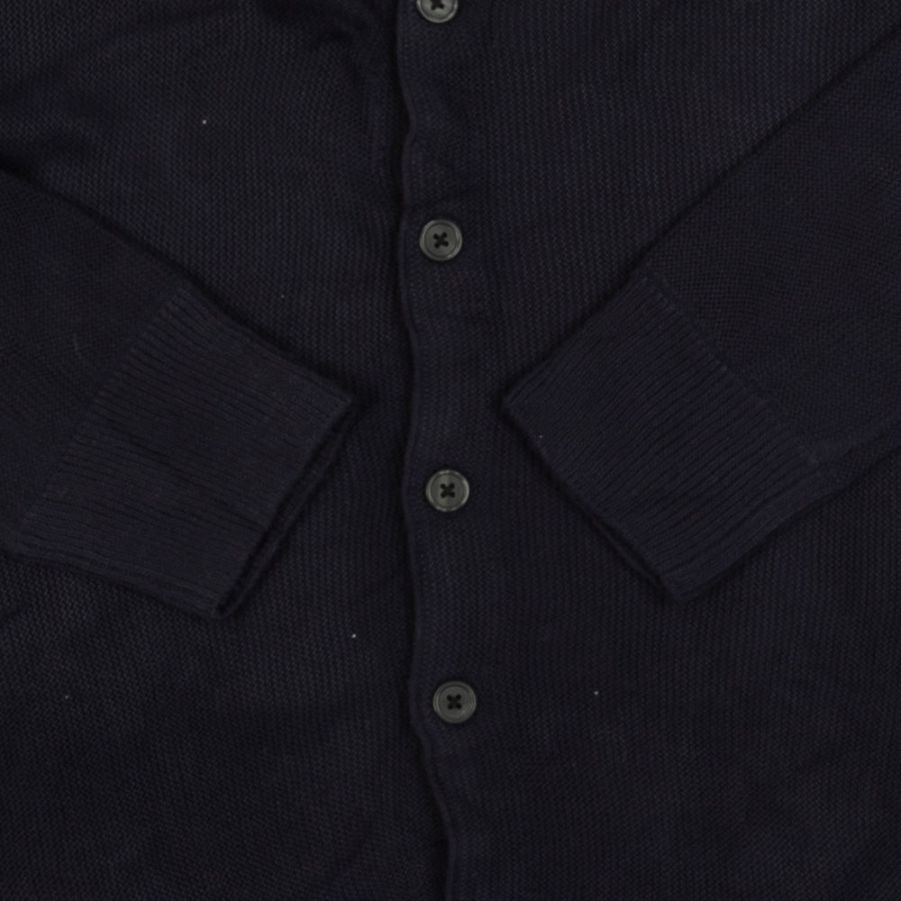 MEN'S VINTAGE 1990S DOCKERS KNITTED CARDIGAN - MEDIUM