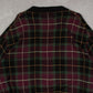 MEN'S VINTAGE 1990S CHECKED PATTERNED KNITTED JUMPER - X-LARGE