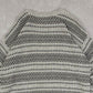 MEN'S VINTAGE 1990S STRUCTURED PATTERNED KNITTED JUMPER - LARGE