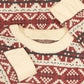 MEN'S VINTAGE STRUCTURED PATTERNED KNITTED JUMPER - LARGE