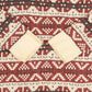 MEN'S VINTAGE STRUCTURED PATTERNED KNITTED JUMPER - LARGE