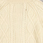 MEN'S VINTAGE 1990S FULL ZIP ARAN KNITTED CARDIGAN - XX-LARGE