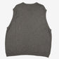 MEN'S VINTAGE CHAPS KNITTED VEST JUMPER - XX-LARGE