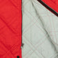 MEN'S VINTAGE 1990S QUILTED FULL ZIP BOMBER JACKET - X-LARGE