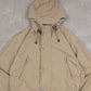 MEN'S VINTAGE 1990S L.L.BEAN HOODED FULL ZIP UTILITY JACKET - MEDIUM
