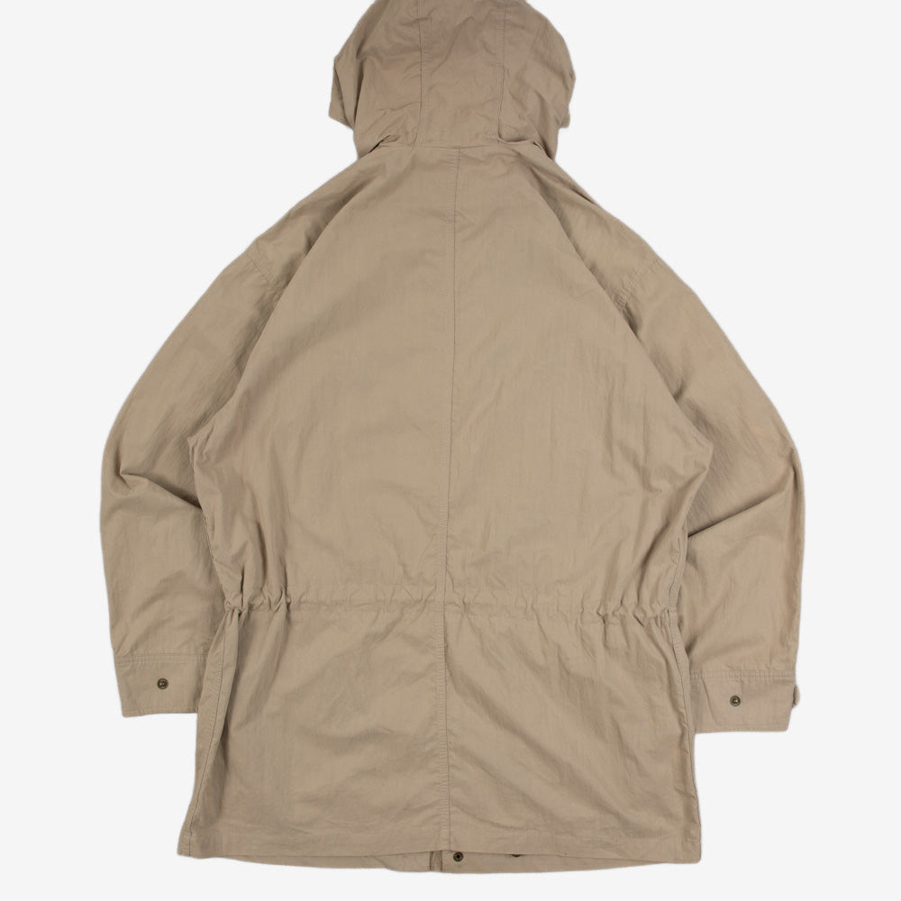 MEN'S VINTAGE 1990S L.L.BEAN HOODED FULL ZIP UTILITY JACKET - MEDIUM