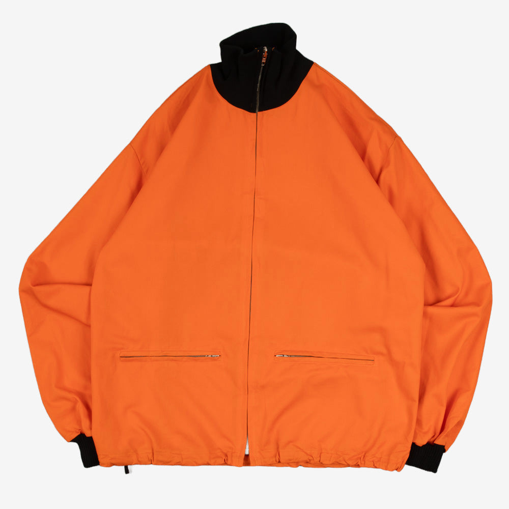 MEN'S VINTAGE 1970S FULL ZIP BOMBER JACKET - LARGE