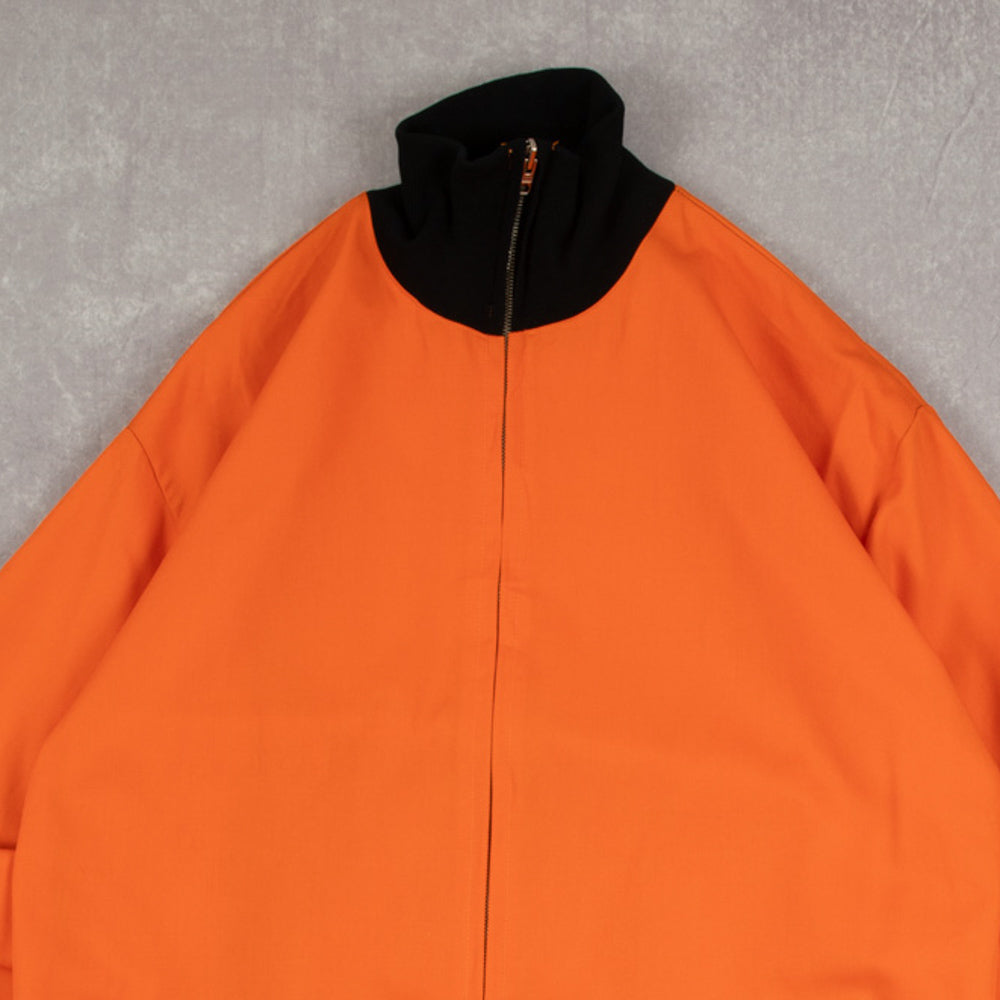 MEN'S VINTAGE 1970S FULL ZIP BOMBER JACKET - LARGE