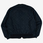 MEN'S VINTAGE 1980S FULL ZIP QUILTED BOMBER JACKET - LARGE