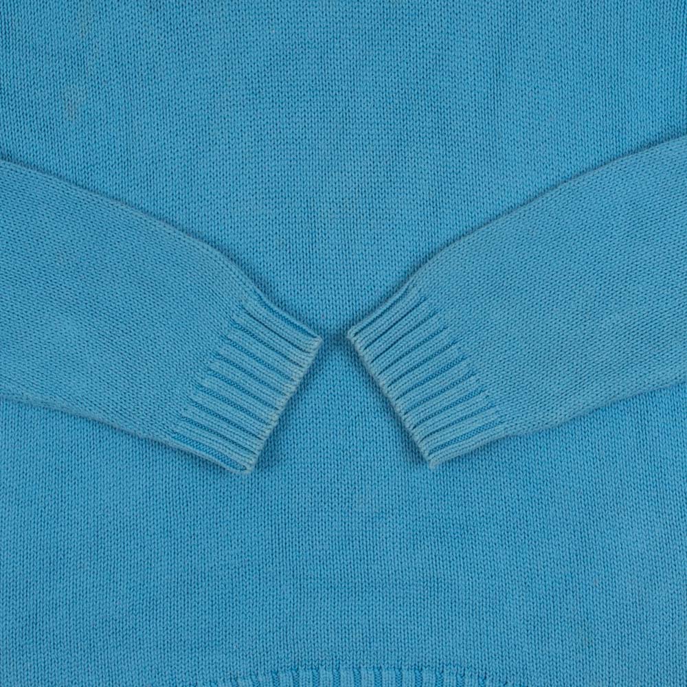 MEN'S VINTAGE 1990S CHAPS BLANK KNITTED JUMPER - MEDIUM
