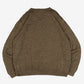 MEN'S VINTAGE 1990S PATTERNED KNITTED JUMPER - X-LARGE