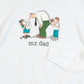 MEN'S VINTAGE 1987 MR.DAD RAGLAN SWEATSHIRT - X-LARGE