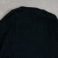 MEN'S VINTAGE 1990S PATTERNED KNITTED JUMPER - LARGE