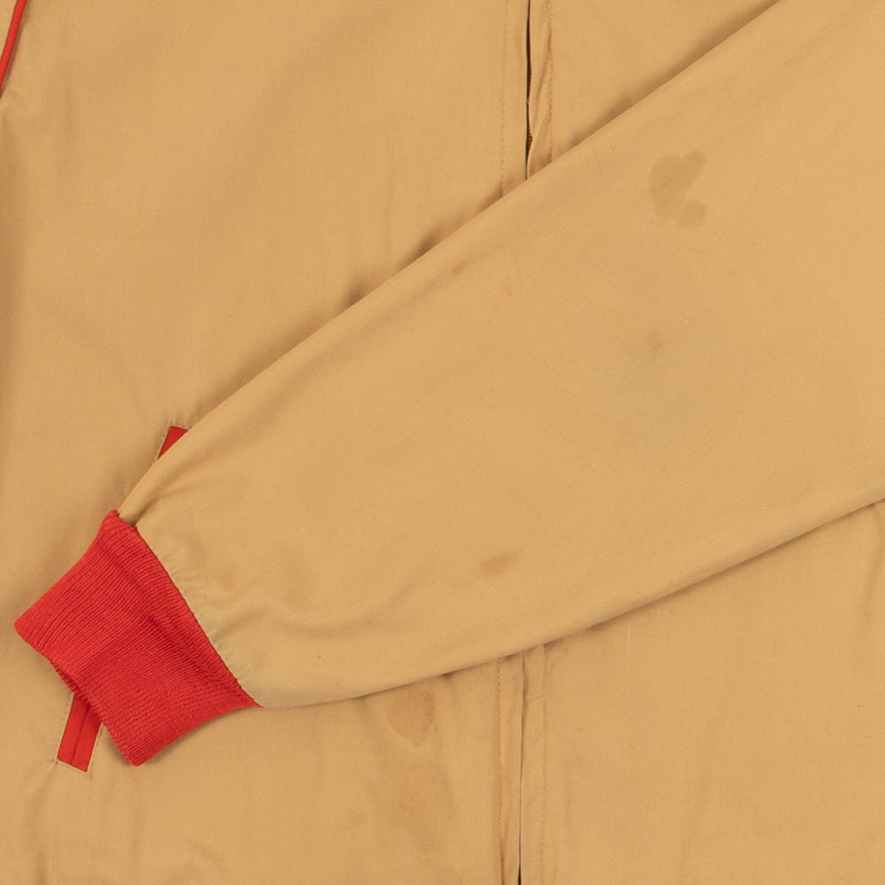 WOMEN'S VINTAGE 1980S SEARS TWO TONE BOMBER JACKET - MEDIUM