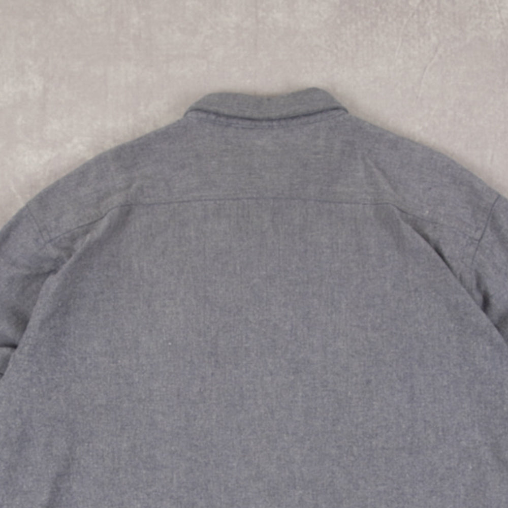 MEN'S VINTAGE 1990S CHAMOIS COTTON SHIRT - X-LARGE