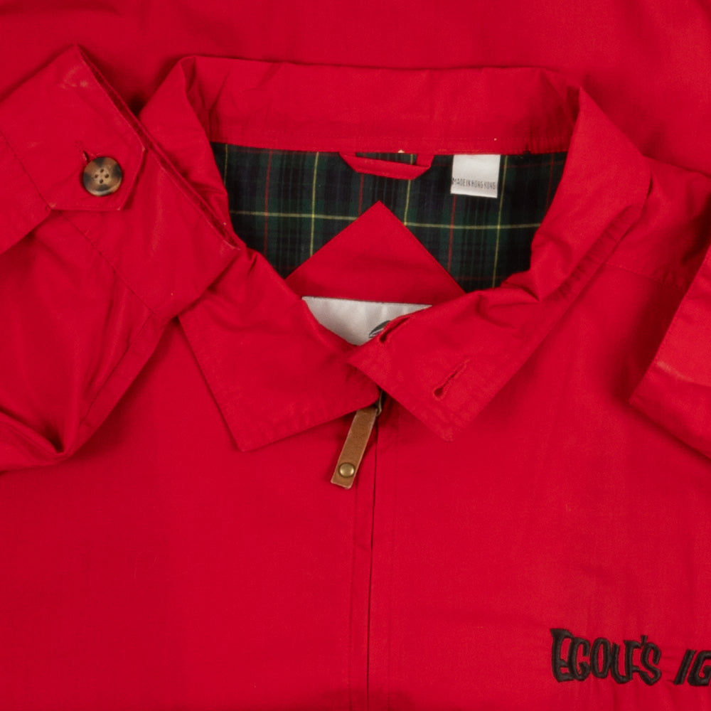 MEN'S VINTAGE 1990S EGOLF'S IGA HARRINGTON JACKET - X-LARGE